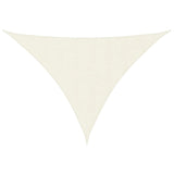 Vidaxl Sunshade triangulaire 4x5x5 m Oxford tissu crème coloré