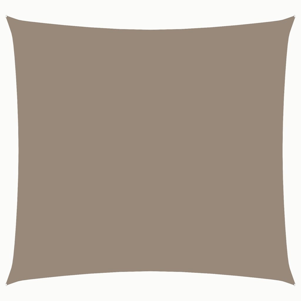Vidaxl SunShade Square 3,6x3,6 m Oxford tkanina Taupe