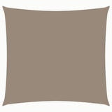 Vidaxl SunShade Square 3,6x3,6 m Oxford tkanina Taupe