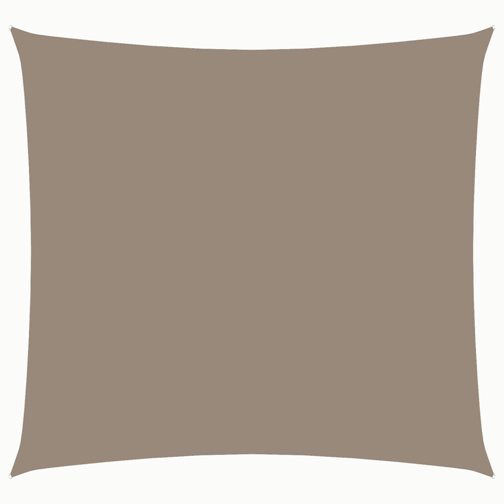 Vidaxl Sunhade Square 5x5 M Oxford Fabric Taupe