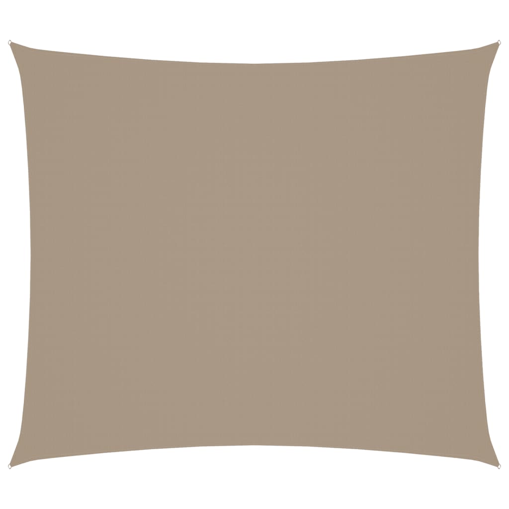 Vidaxl Sunshade Rectangular 2x2.5 M Oxford fabric taupe