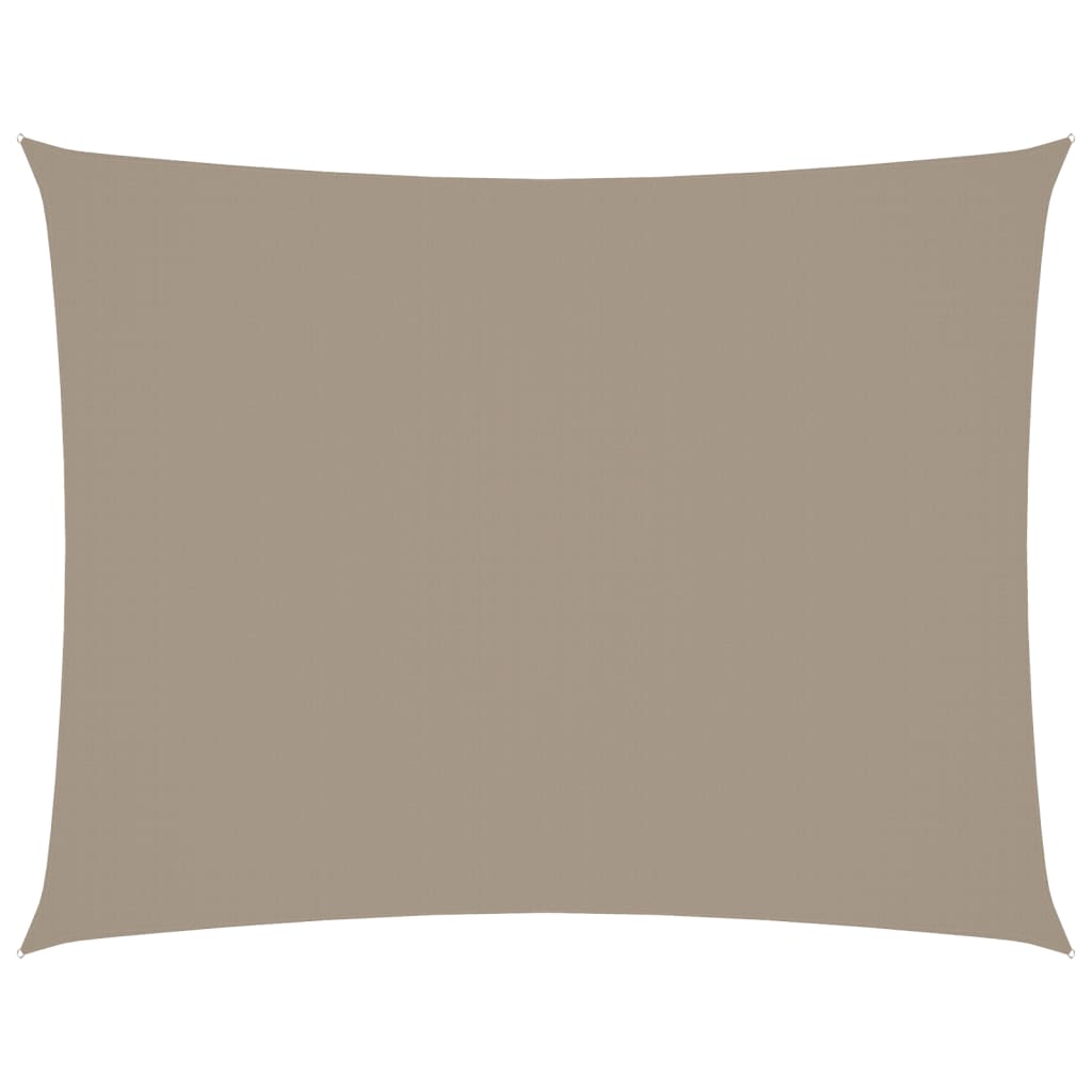 Vidaxl Sunshade Rectangular 2.5x4 M Oxford fabric Taupe