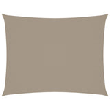 Vidaxl Sunshade Rectangular 2.5x4 M Oxford fabric Taupe
