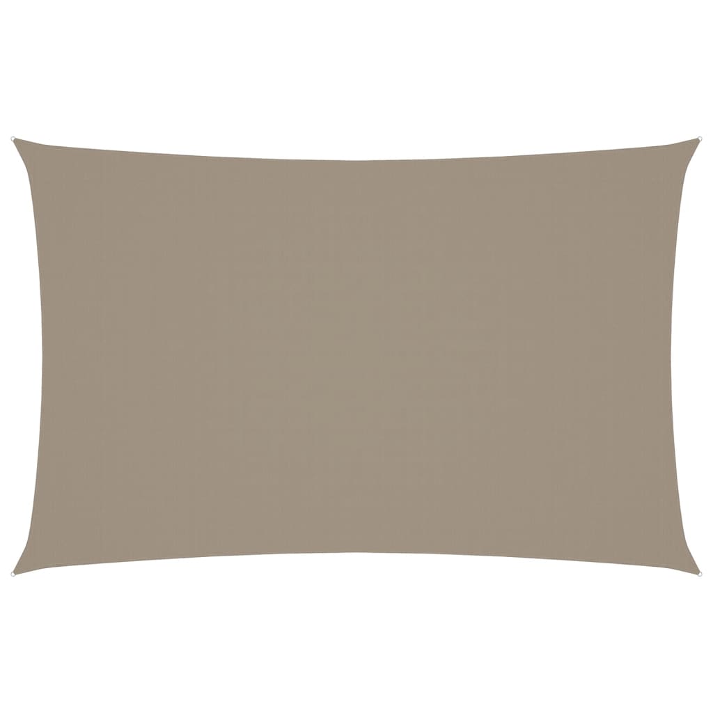 Vidaxl Sunshade Rectangular 2.5x5 M Oxford fabric taupe