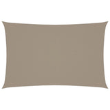 Vidaxl Sunshade Rectangular 2.5x5 M Oxford fabric taupe