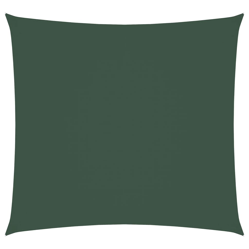 Vidaxl SunShade Square 3x3 m Oxford tmavá tmavá zelená