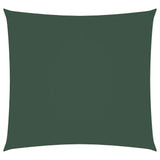 Vidaxl SunShade Square 3x3 m Oxford tmavá tmavá zelená