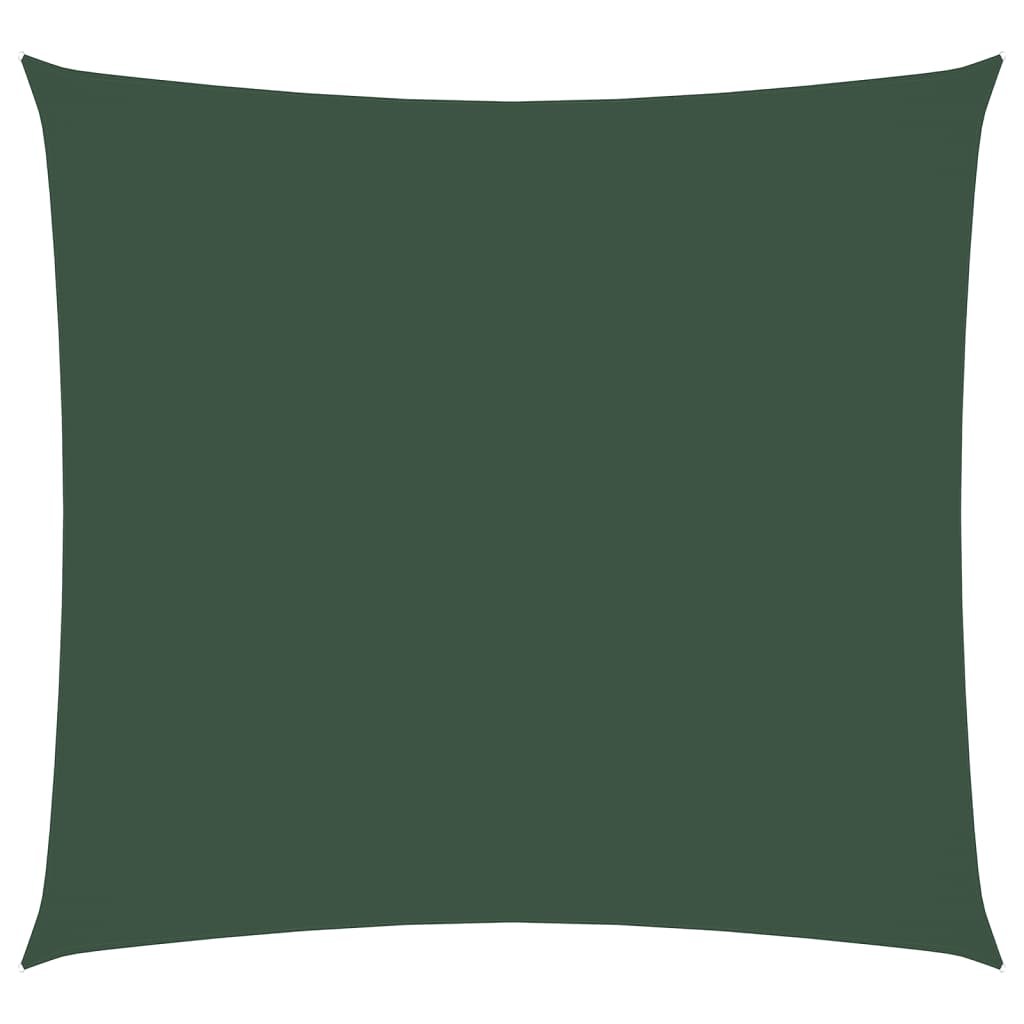 Vidaxl SunShade Square 4x4 m Oxford tmavá tmavá zelená