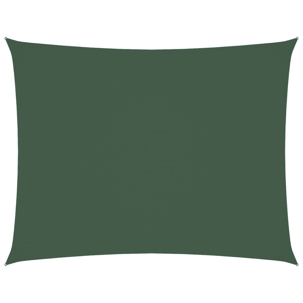 Vidaxl Sunshade Rectangular 2x3.5 M Oxford Fabric Dark green