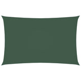Vidaxl Sunshade rectangular 2x4,5 m tissu oxford vert foncé