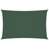 Vidaxl Sunshade Rectangular 2x5 M Oxford Fabric Dark green