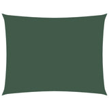 Vidaxl Sunshade rectangulaire 2,5x3,5 m Tissu oxford vert foncé