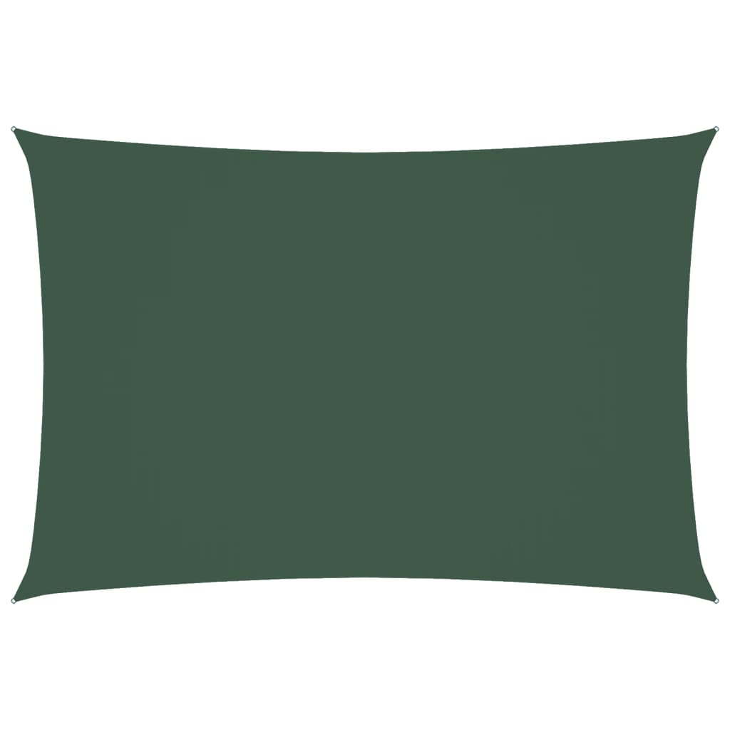 Vidaxl Sunshade Rectangular 2.5x4.5 m Oxford fabric dark green
