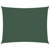 Vidaxl Shadow Cloth Rectangular 3x6 M Oxford Stof mørkegrøn
