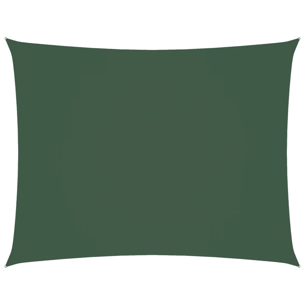 Vidaxl sunshade Rectangular 3.5x5 m Oxford fabric dark green
