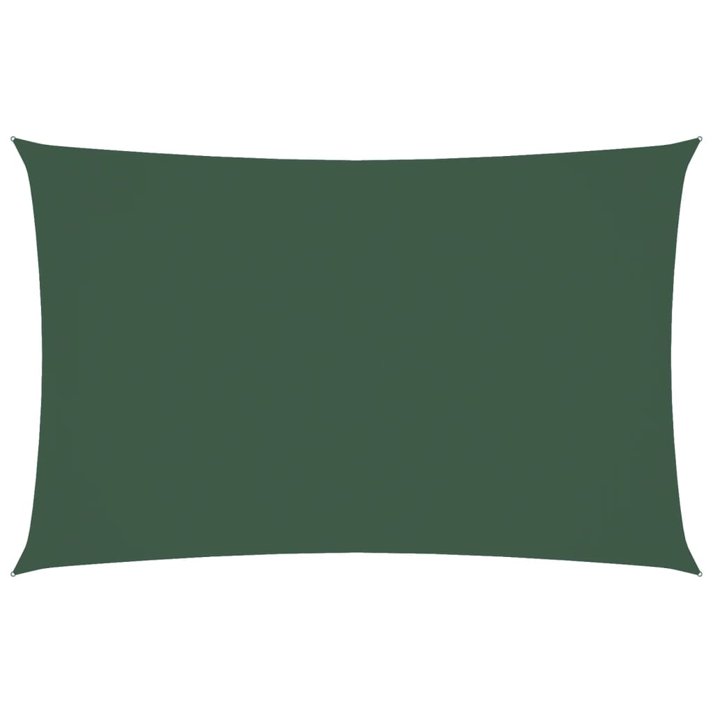 Vidaxl Sunshade Rectangular 4x7 M Oxford Fabric Dark Green