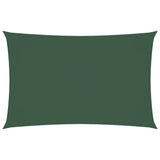Vidaxl Sunshade Rectangular 4x7 M Oxford Fabric Dark Green