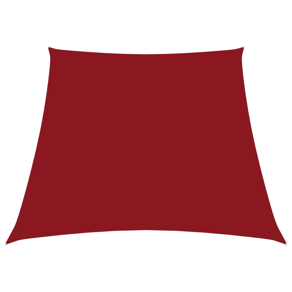 Vidaxl Zonnezeil Trapezium 2 4x3 M tessuto rosso rosso