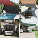 Vidaxl Sunshade Square 2x2 M Oxford Fabric Black