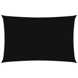 Vidaxl Sunshade rektangulær 2,5x5 m Oxford Stof sort