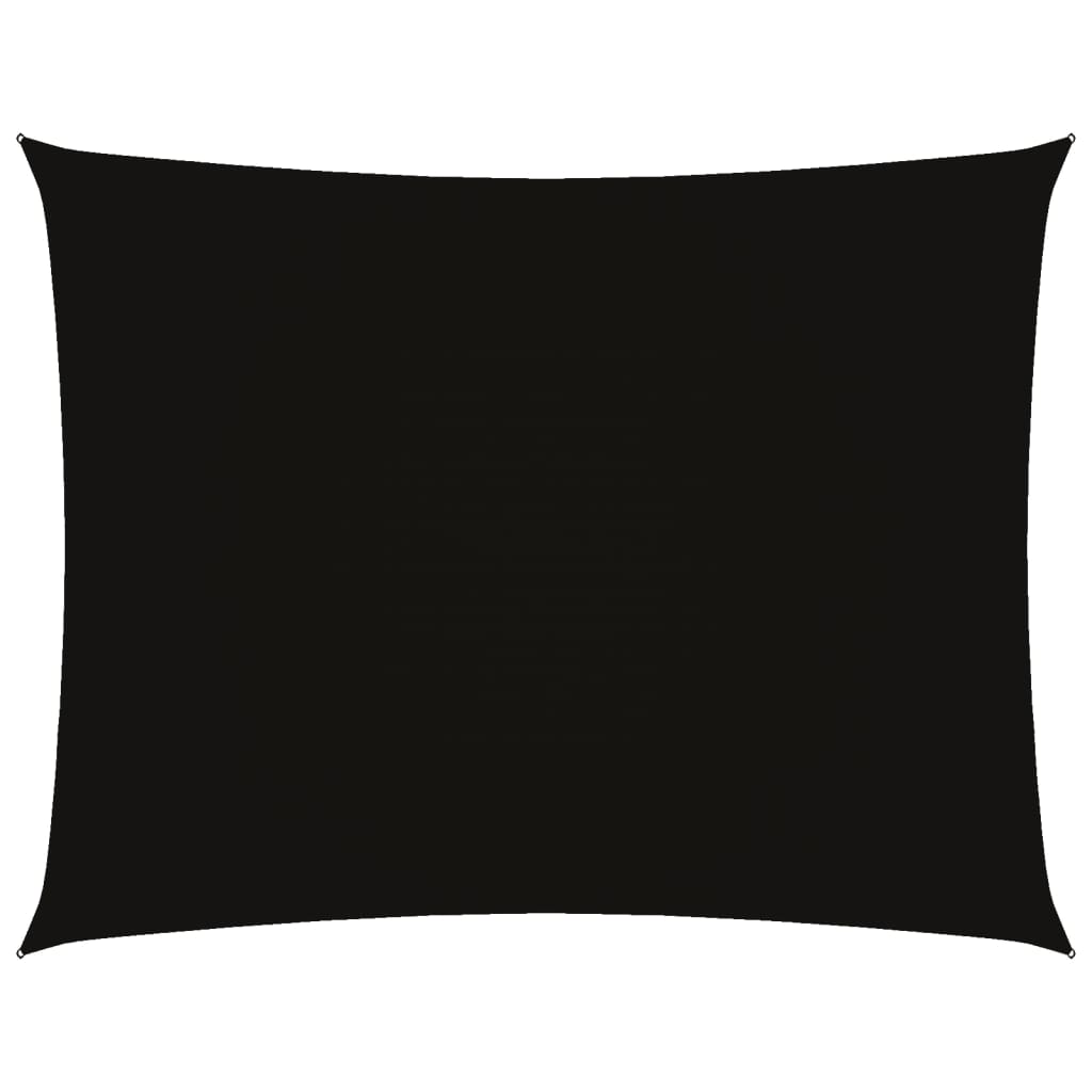 Vidaxl Sunshade Rectangular 3x4.5 M Oxford fabric black