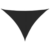 Vidaxl Sunshade Triangular 4x5x6,4 m Oxford Stof sort sort