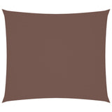 Vidaxl Sunshade Rectangular 2x2.5 M Oxford fabric brown