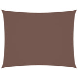 Vidaxl Sunshade Rectangular 2x3.5 M Oxford fabric brown