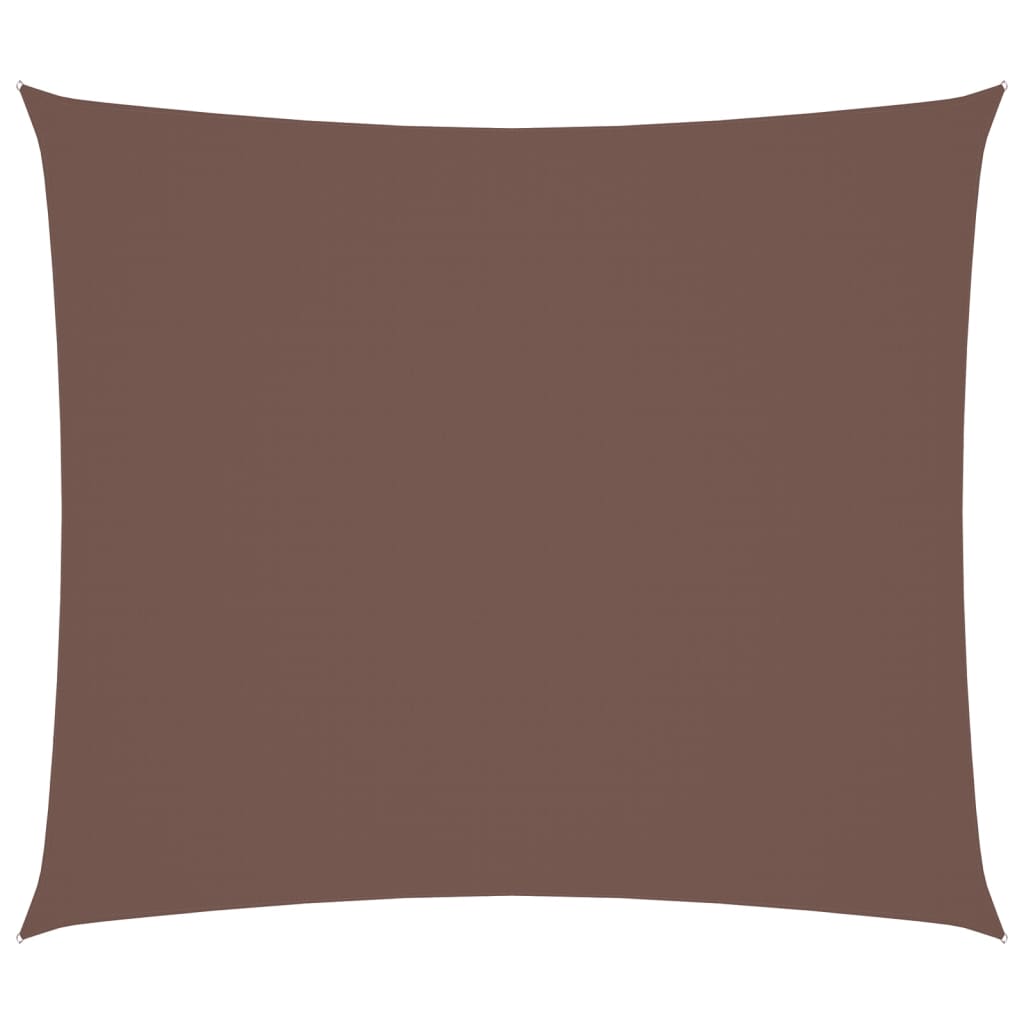 Vidaxl Sunshade Rectangular 2.5x3 M Oxford Fabric Brown