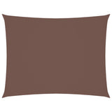 Vidaxl Shade Rectangular 2,5x3,5 M tessuto Oxford marrone