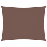 Vidaxl Sunshade Rectangular 3x4.5 M Oxford fabric brown