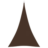 Vidaxl Sunshade Triangular 4x5x5 M Oxford fabric brown
