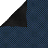 Vidaxl pool foil Solar floating 450x220 cm PE Black and blue