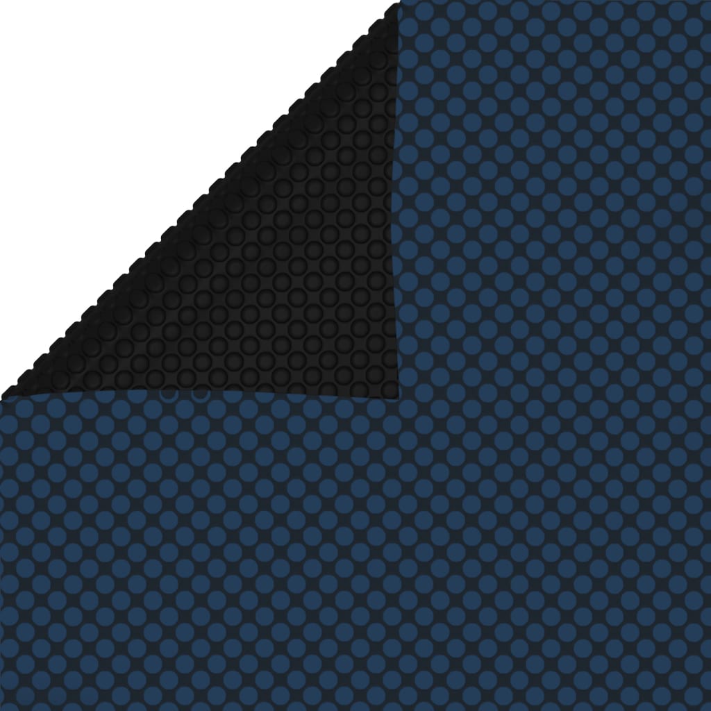 Vidaxl Pool Folie Solar Floating 400x200 cm PE schwarz und blau