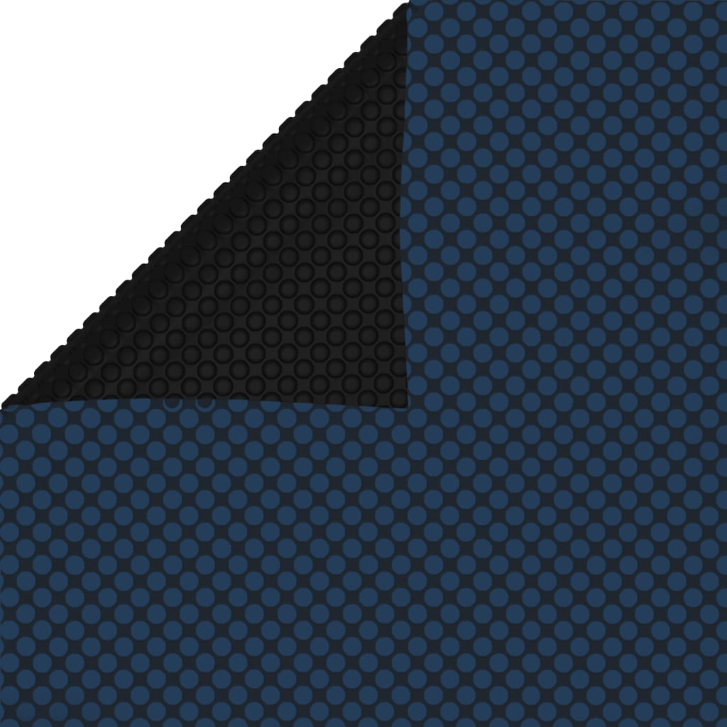Vidaxl Pool Folie Solar Floating 488x244 cm pe schwarz und blau