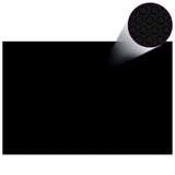 Vidaxl pool foil Solar floating 600x400 cm PE Black and blue