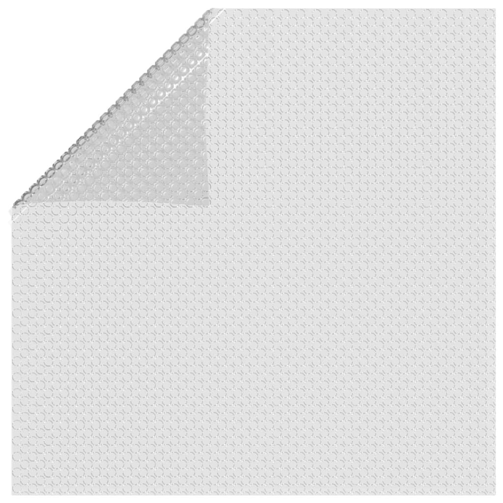 Vidaxl Pool Folie Solar Floating 260x160 cm pe grau