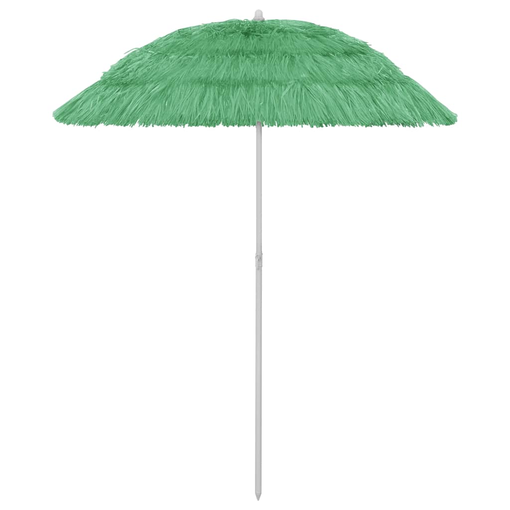 Vidaxl Strandparasol Hawaii 180 cm grøn