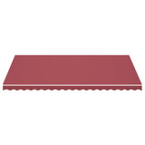 Vidaxl replacement cloth for Luifel 5x3 m Bordeaux red