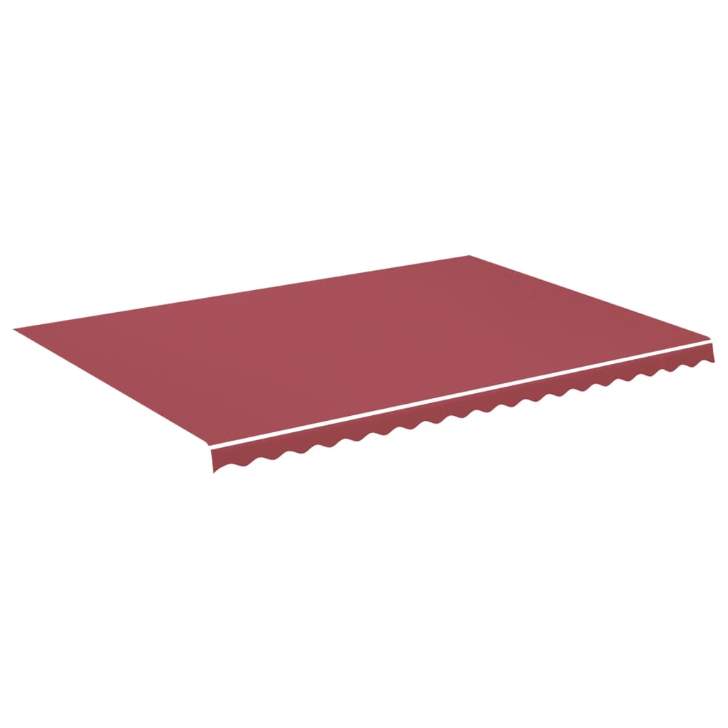 Vidaxl replacement cloth for Luifel 5x3.5 m Bordeaux red