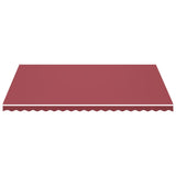 Vidaxl replacement cloth for Luifel 5x3.5 m Bordeaux red