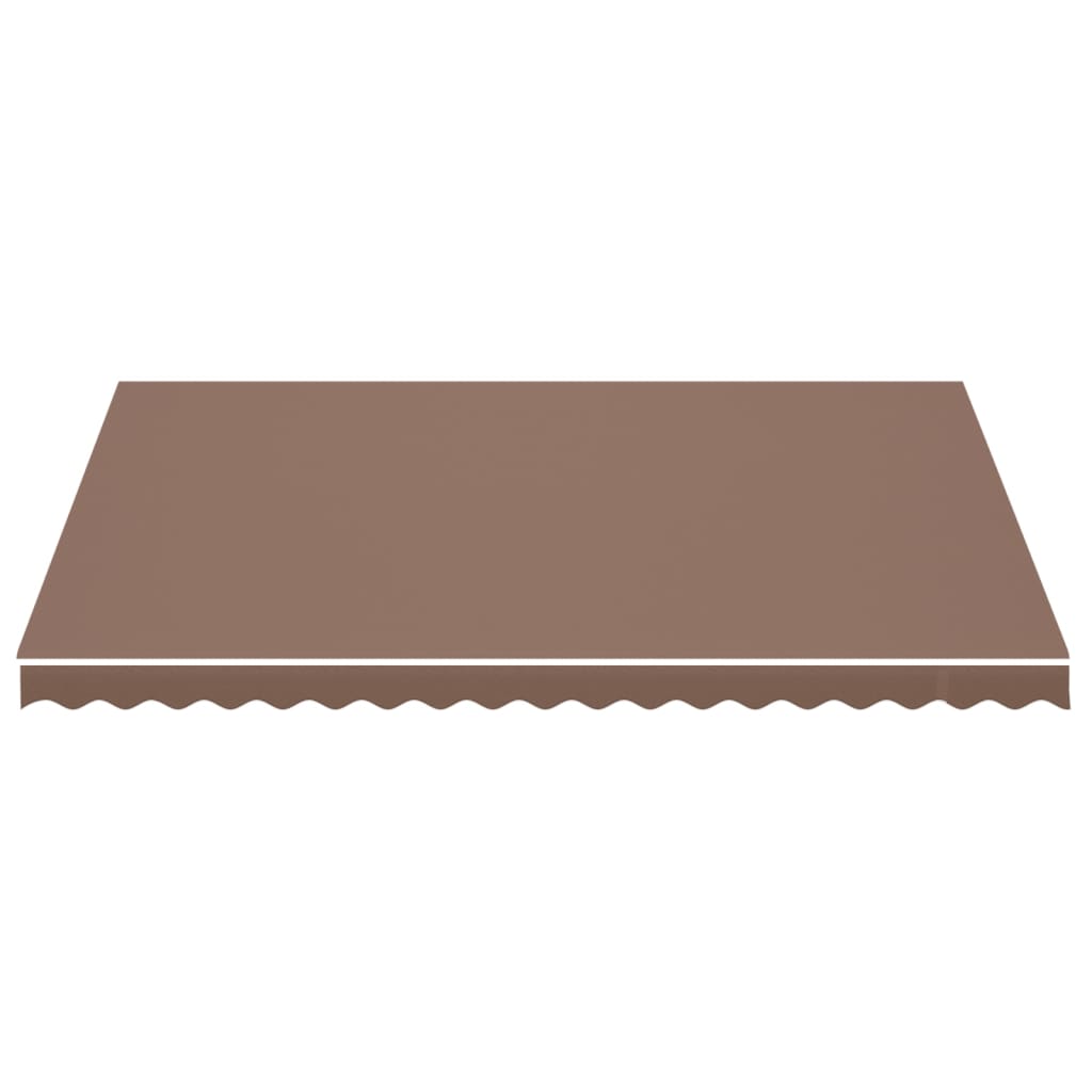 Tissu de remplacement de Vidaxl pour Luifel 4,5x3,5 m brun