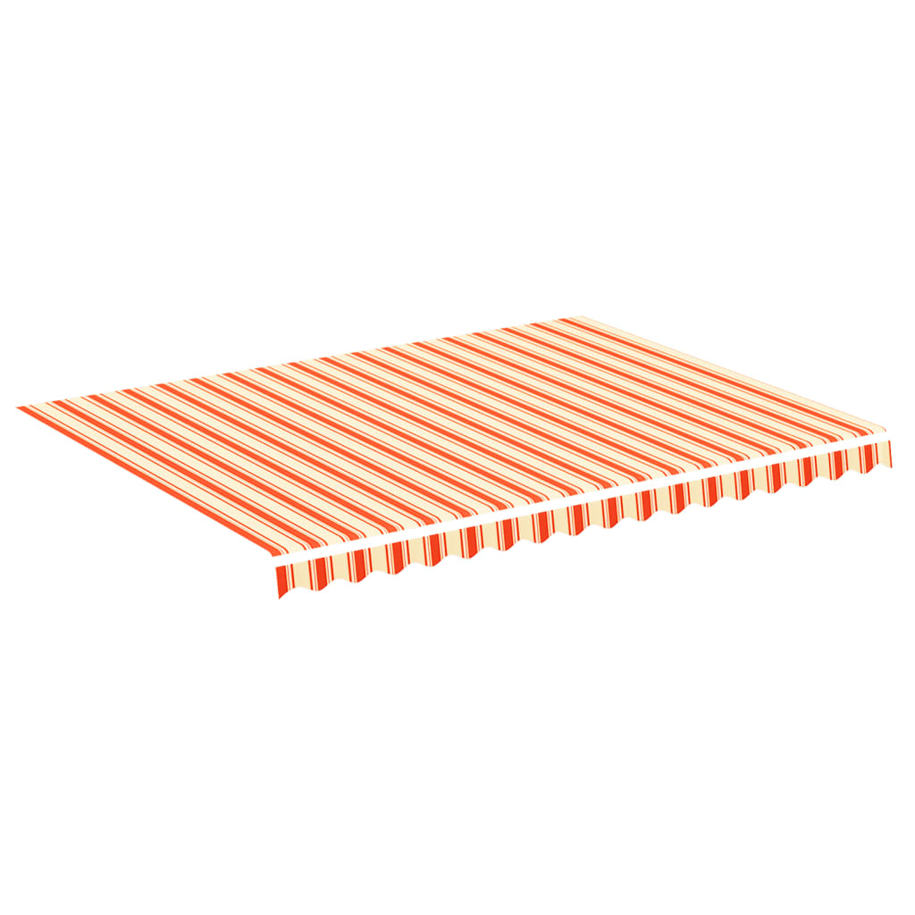 VidaXL Replacement cloth for Luifel 4x3 m yellow and orange