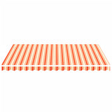 VidaXL Replacement cloth for Luifel 4x3 m yellow and orange