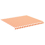 Vidaxl nadomestna krpa za Luifel 4x3,5 m rumena in oranžna