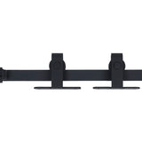 Sospensione Vidaxl Set per mini -skiver porta 183 cm in acciaio al carbonio