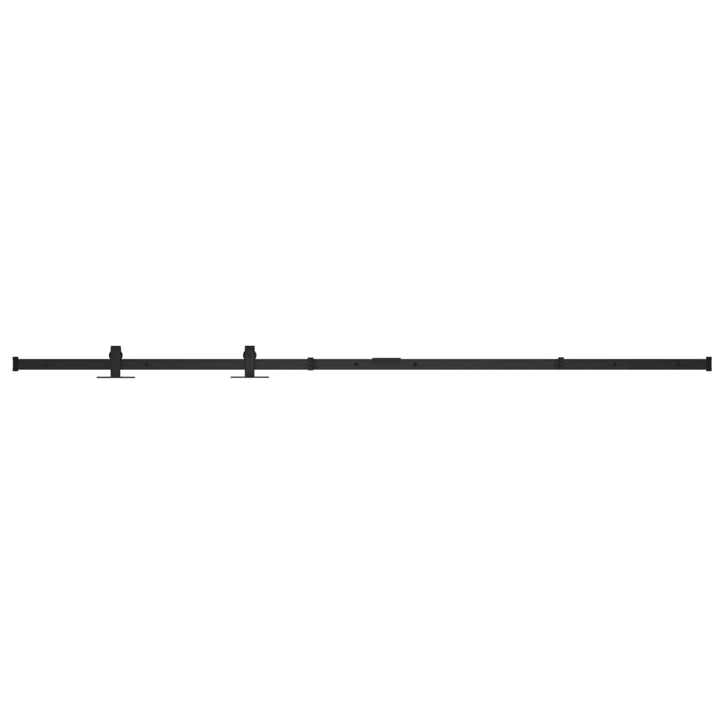 Ensemble de suspension Vidaxl pour une mini-porte en acier au carbone 152 cm