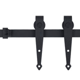 Sospensione Vidaxl Set per mini -skiver porta 183 cm in acciaio al carbonio