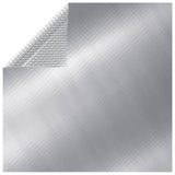 Vidaxl Schwimmbad Abdeckung 732x366 cm PE silberfarben