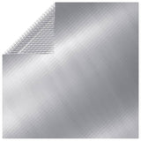 VIDAXL -Poolabdeckung 600x300 cm pe silberfarben